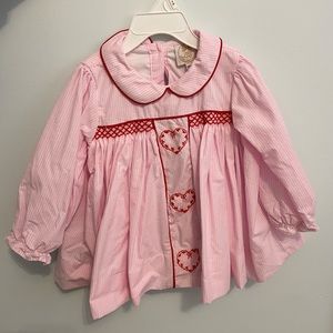 Valentine’s Smocked Dress